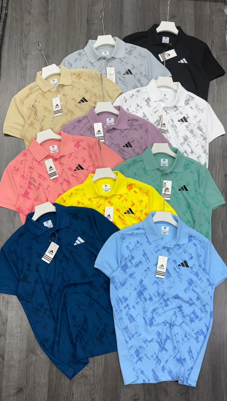 -40% ADIDAS PREMEIUM MARS CUFF AND COLLAR POLO