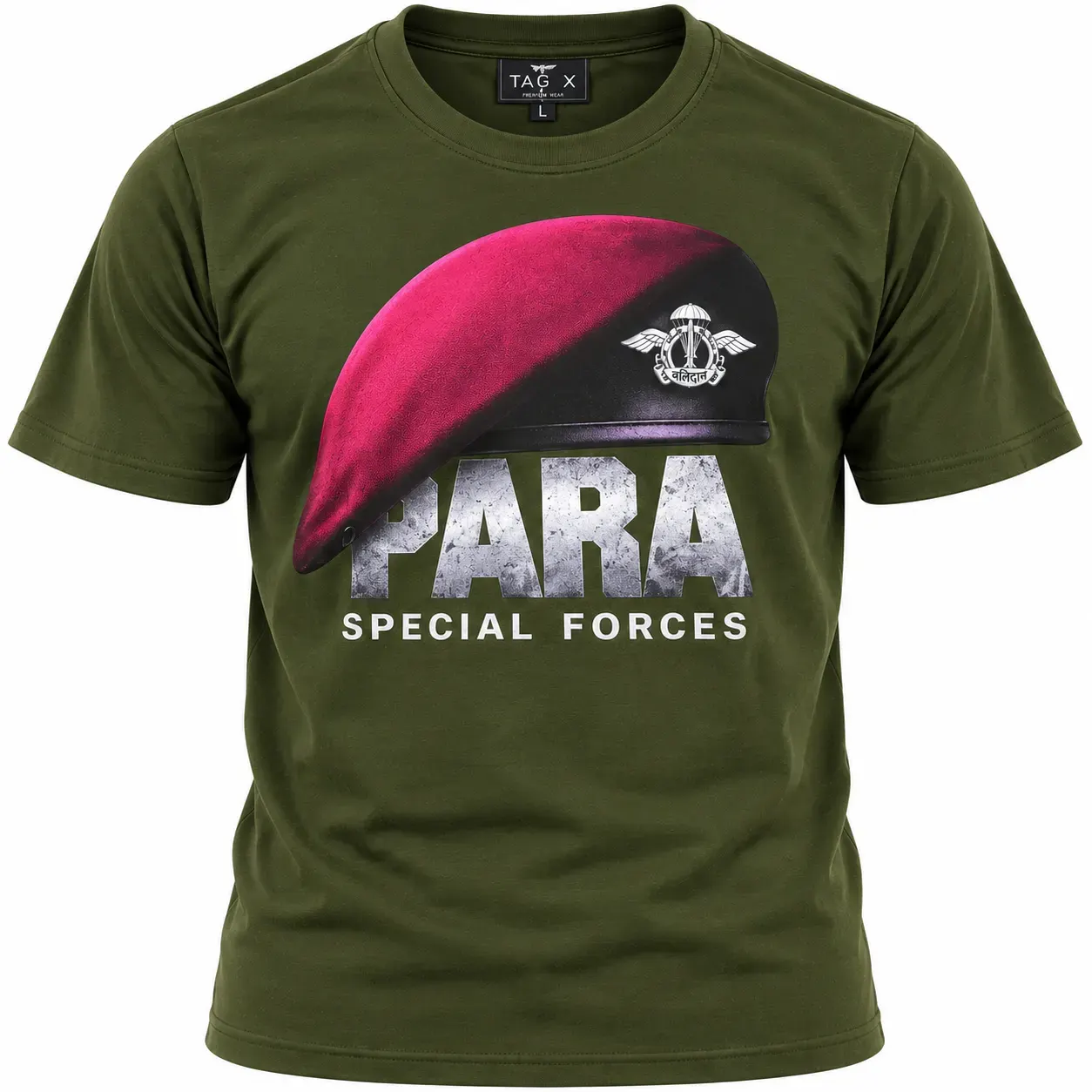 Para special force green olive t sharts