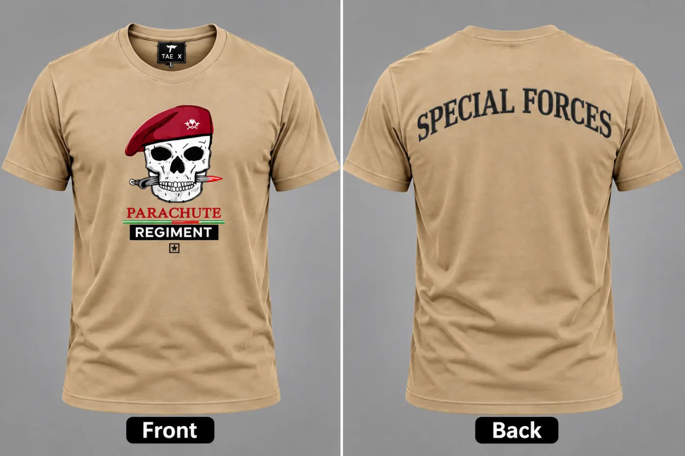 Parachute green olive t shirt