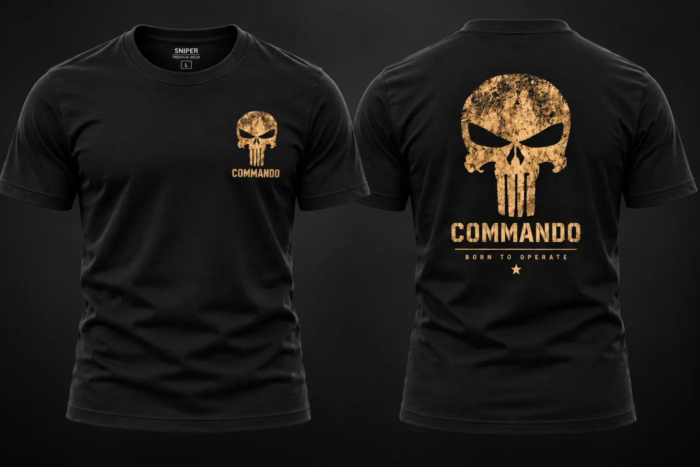 Command hut t shirt