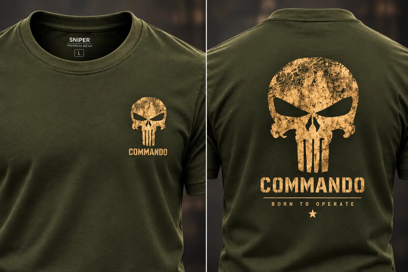 Command hut t shirt