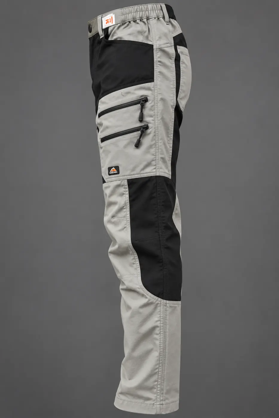 Trousers double zip