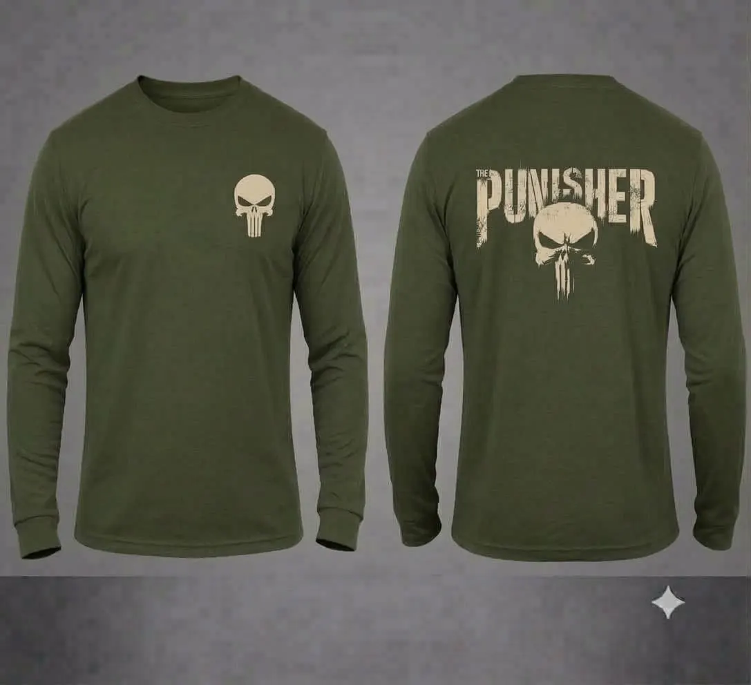 puniser full slip t sharts