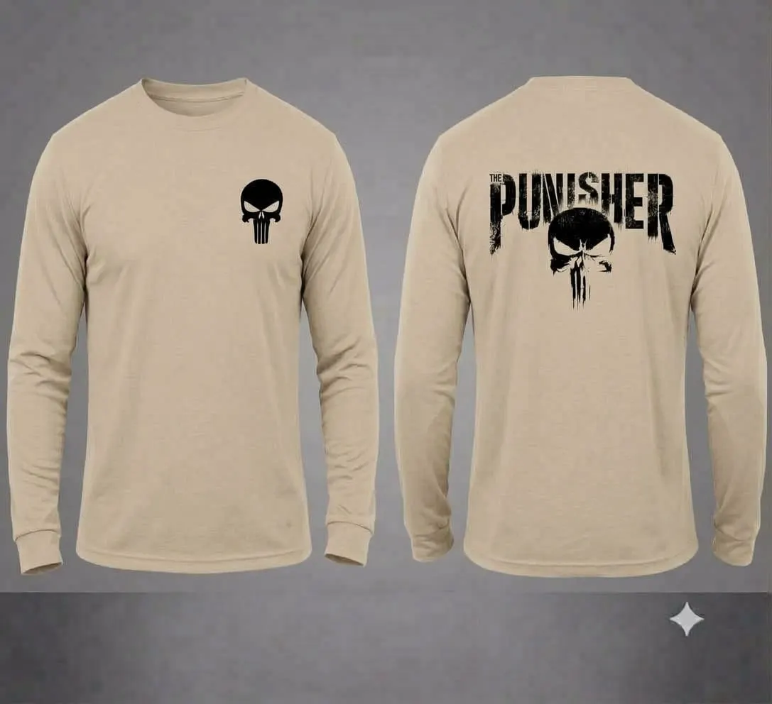 puniser full slip t sharts