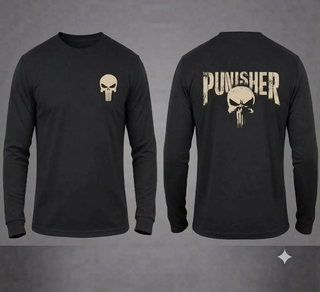 puniser full slip t sharts